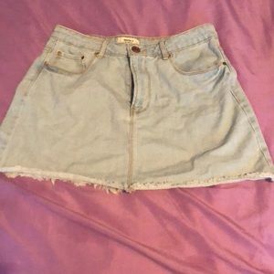 Jean skirt